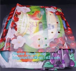 Stand Up Roasted Chicken Packaging Bags With Zip Top hot roast, rotisserie chicken bag, microwaveable bag, slide plastic supplier