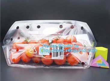 Stand Up Roasted Chicken Packaging Bags With Zip Top hot roast, rotisserie chicken bag, microwaveable bag, slide plastic supplier