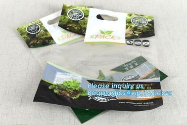 Stand Up Roasted Chicken Packaging Bags With Zip Top hot roast, rotisserie chicken bag, microwaveable bag, slide plastic supplier