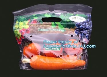 Stand Up Roasted Chicken Packaging Bags With Zip Top hot roast, rotisserie chicken bag, microwaveable bag, slide plastic supplier