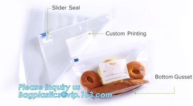 Stand Up Roasted Chicken Packaging Bags With Zip Top hot roast, rotisserie chicken bag, microwaveable bag, slide plastic supplier