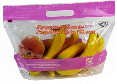 printed zip lock plastic cherry bags fruit bag, Fruit cherry/grape bag, fruits / cherries special vent holes packaging p supplier