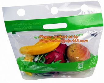 fruits cherries special vent holes packaging poly bag with zip lock, Fresh Fruit Grape Cherry Packing Protection Bag, gr supplier