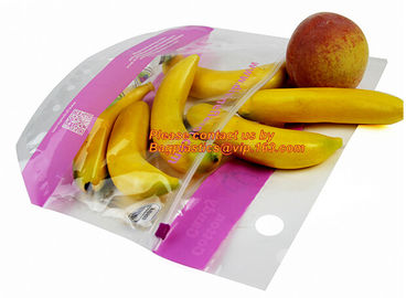 fresh fruit cherry pear package bag with breathing hole, Fruit Grape Cherry Vegetable Packing Protection Bag, Zipper Fru supplier