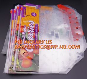 fresh cherries packaging bags with carrier handle, Pack Grape/cherry/Fresh Fruit packaging/Vegetable food Packaging Bag supplier