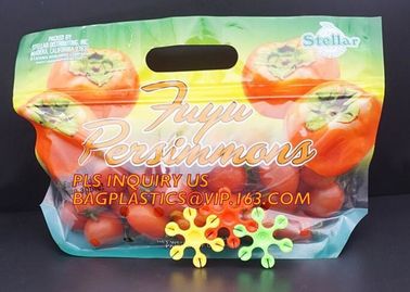 fruit bag for fruit protection, Perforated Better Aseptic Grape Bag, Cherry Bag, Fruit plastic bag, Stand up k fre supplier