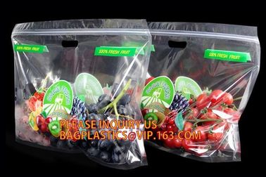 Fresh fruit bag(Cherry/Lichi/grape), Zipper Top Stand Up Bag For Cherry Dried Fruit, slider grape bag,cherry bag,fruit b supplier