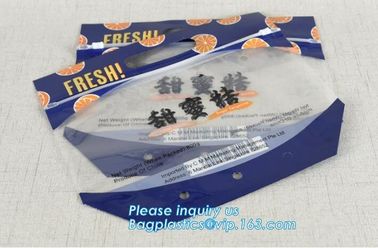 resealable slider top zipper bag for vegetable fruit bag, Fruit slider zip bag with air holes for grape packaging, resea supplier