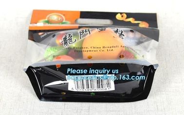 Resealable zipper grape bag fruit packaging bags plastic slider bag, fresh fruit packaging slider zipper bag, vegetable supplier