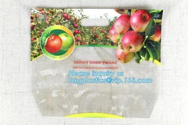 eco-friendly slider k fruit bag with air holes for grape packaging bag, slider k storage frozen bag with OEM supplier