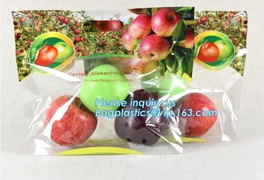 eco-friendly slider k fruit bag with air holes for grape packaging bag, slider k storage frozen bag with OEM supplier