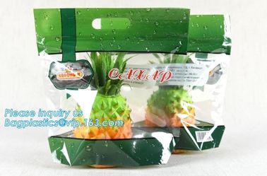 Fruit Slider Zipper Bags Apple Grapage B fruit protection bag, fruit packaging with slider, fruit packaging bags slider supplier