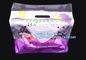 Fruit packaging moistureproof custom slider lock zipper bag, Transparent PVC Fruits Storage Bag, Food Safe Slider Closur supplier