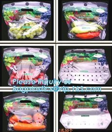 FDA PE customized size slider Freezer Bags, FDA approval slider ldpe bag clear /transparent slider k storage plast supplier