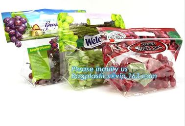 Fresh Perforated Fruit Bag, Fruit bag with slider zip, k fresh keeping pouch bottom gusset banana/mango/grape frui supplier