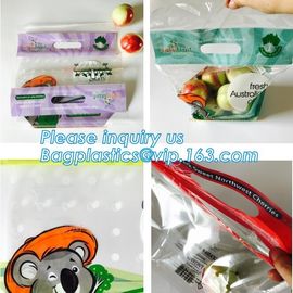 waterproof slider zipper plastic bags zip food packing bag, fresh fruit packaging bag with zipper, slider zip lock grape supplier