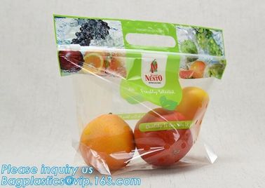 Micro Perforated Plastic Bag For Vegetable bread fruit, bopp fresh vegetable packaging bag, Clear Fresh Vegetables Packa supplier