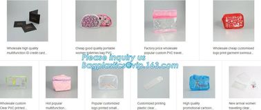 Frosted Poly Vinyl k Slider Closure Clothes Packaging Bag, slider zipper PVC bag clear vinyl cosmetic bag, File Ba supplier