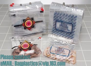 Open Strip slide lock plastic Saddle pack zipper bags, Snack, Sandwich, XL Sandwich, Pint, Quart, Gallon sizes, minigrip supplier