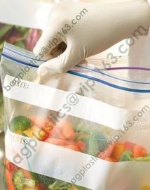 d2w Degradable Food &amp; Freezer BaZip storage food Bags, Microwave Bags, Slider Bags, School Lunch Pouch, Slider grip bags supplier