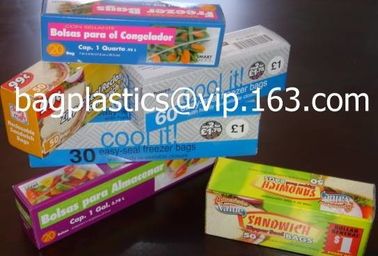 d2w Degradable Food &amp; Freezer BaZip storage food Bags, Microwave Bags, Slider Bags, School Lunch Pouch, Slider grip bags supplier