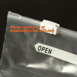 MEDICAL SPECIMEN BAGS PATIENT PVC BAGS, double zip bag, Slider seal, Slider lock, Slider grip, Slider zip, Slider zipper supplier