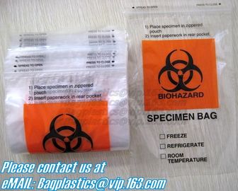 MEDICAL SPECIMEN BAGS PATIENT PVC BAGS, double zip bag, Slider seal, Slider lock, Slider grip, Slider zip, Slider zipper supplier