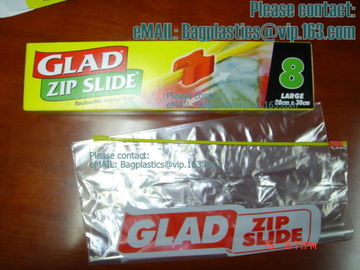 high quality transparent slider zip lock bags for underware packaging, pvc slider zip lock, Lawn & Leaf Bags Foil Bags P supplier