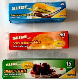 high quality transparent slider zip lock bags for underware packaging, pvc slider zip lock, Lawn & Leaf Bags Foil Bags P supplier