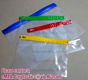 China factory Reclosable Slider Zip Lock Bags,slider zip bag, Poly, Lock Fresh, Seal Fresh, Zipper bags Double zipper ba supplier