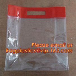 Crystal Clear PVC Cylinder Cosmetic Bag With Zipper Closure, Toiletry Kits Pvc Zipper Pouch Makeup Bag Cosmetic Travel supplier