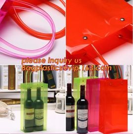 wine bottle holder, wine bottle carrier, Wine Chill Bag, pvc cool bag, waterproof pvc cooler bag, chill bag, wine bottle supplier