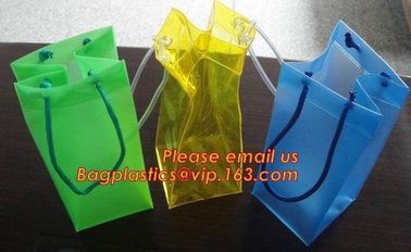 wine bags, wine handle bags, wine holder, bottle bags, cylinder bag, PVC case, PVC ruler, PVC gusset bag, pipe handle ba supplier