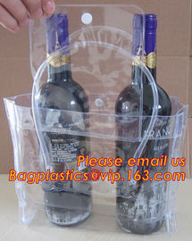 wine bags, wine handle bags, wine holder, bottle bags, cylinder bag, PVC case, PVC ruler, PVC gusset bag, pipe handle ba supplier