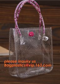 PVC bag/Transparent pvc clutch bag /PVC handle bag for promotion, Neon PVC Plastic Clutch Bag, handle, clutch bags, purs supplier