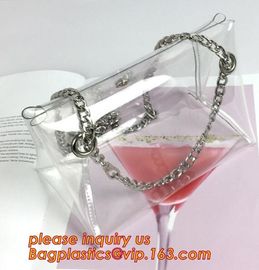 PVC bag/Transparent pvc clutch bag /PVC handle bag for promotion, Neon PVC Plastic Clutch Bag, handle, clutch bags, purs supplier