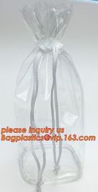 vinyl drawstring organza gift bags, PVC Drawstring cosmetic clear vinyl bags, Drawstring Bag For Gift Packaging, eva, tp supplier