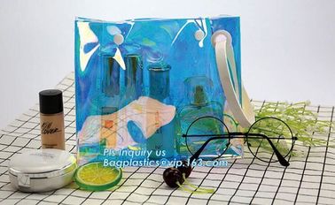 PVC makeup Bag Pouches Tote Clear Transparent Cosmetic Travel Bag For Sale, makeup bag mini clear PVC cosmetic bags supplier