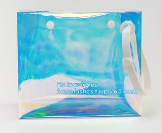 PVC makeup Bag Pouches Tote Clear Transparent Cosmetic Travel Bag For Sale, makeup bag mini clear PVC cosmetic bags supplier