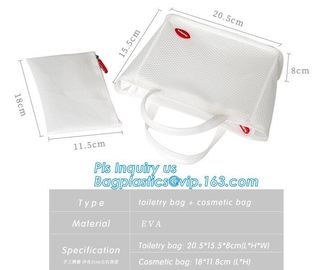 cosmetic PVC mesh bag, vinyl pvc zipper blanket bags/small mesh zipper bags/zipper bag, Mesh Makeup Brush Organizer Trav supplier