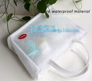 cosmetic PVC mesh bag, vinyl pvc zipper blanket bags/small mesh zipper bags/zipper bag, Mesh Makeup Brush Organizer Trav supplier