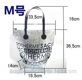 eco friendly Clear PVC soft loop handle plastic bag, PVC material gusset handle hard plastic shopping bags, die cut hand supplier