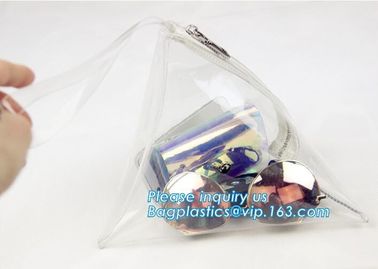 PVC women hologram bag hand clutches see through clear small chain ladies transparent laser handbag, Summer Beach Clear supplier