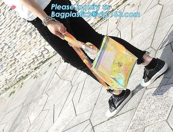 Fashion Women Neon Color Transparent Backpack, Transparent Clear Neon PVC Backpack, Neon PU Clear Backpack New Custom Tr supplier