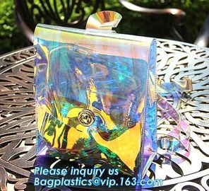 pocket transparent pvc clear backpack wholesale with padded straps, Waterproof Clear School Student Transparent PVC Back supplier