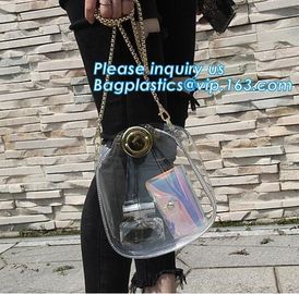 Soft PVC Cheap Shoulder Bag With Pockets, Vanity Bag PVC Crossbody Bag Fashion Woman Messenger Shoulder Bag, pac, pack supplier