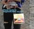Women's Holographic Laser PVC Chain Cross Body Bag Clutch Shoulder Bag, Women Waterproof Security Shoulder Clear Tote ba supplier