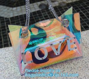 Crossbody Shoulder Messenger Bags Clear PVC Crossbody Bag Waterproof, Shoulder Strap PVC Clear Tote Bag, pack, pac, bags supplier