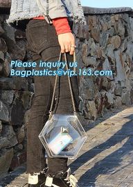 Clear Tote Bags Crystal PVC Transparent Women Fashion Handbag Shoulder Beach Bag, Summer Beach Clear PVC Shoulder Bag Tr supplier