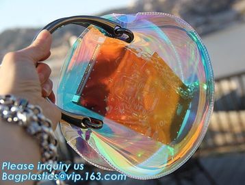 eco friendly teen fashion clear PVC handbag, Plastic PVC Handbags for Women, Promotional low price wholesale pvc handbag supplier